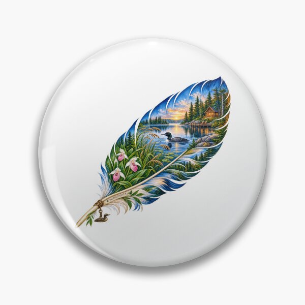 Item preview, Minnesota Northwoods Feather designed and sold by Whimspired By Paxx.