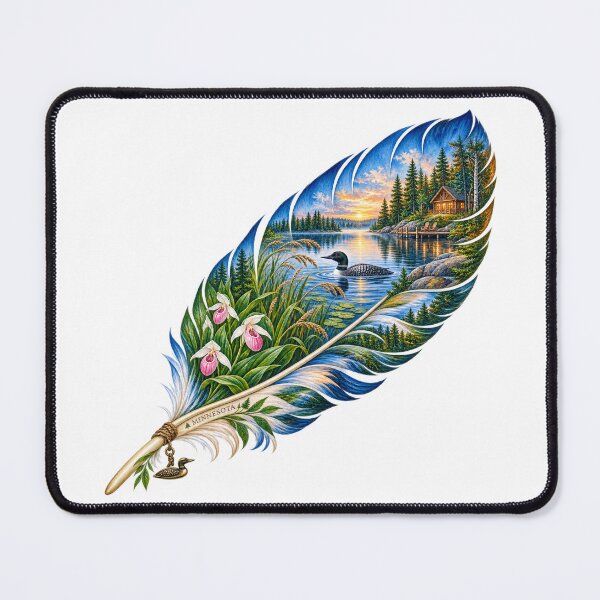Item preview, Minnesota Northwoods Feather designed and sold by Whimspired By Paxx.