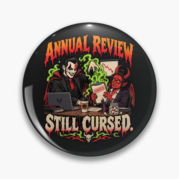 Item preview, Annual Review Still Cursed designed and sold by TytherleyTees.