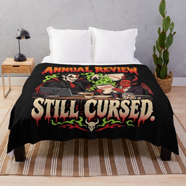 Item preview, Annual Review Still Cursed designed and sold by TytherleyTees.