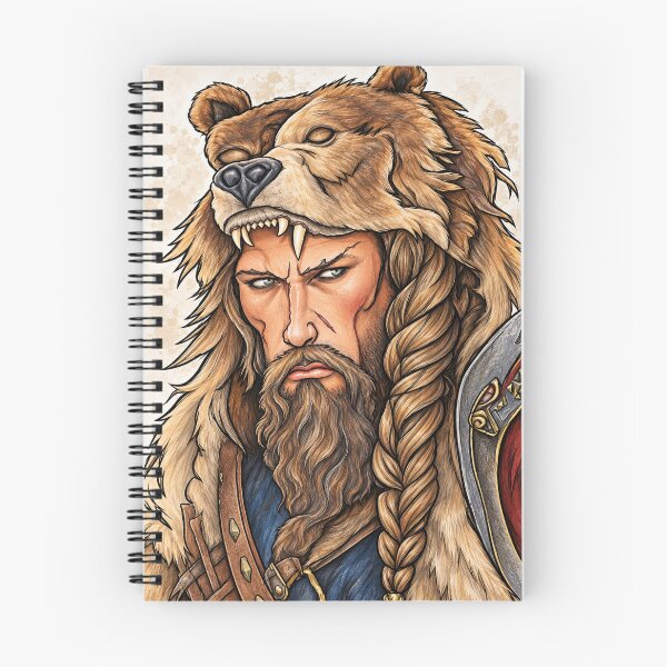 Item preview, Viking warrior, spirit of the north designed and sold by PIERRES&MAILLESDesign.