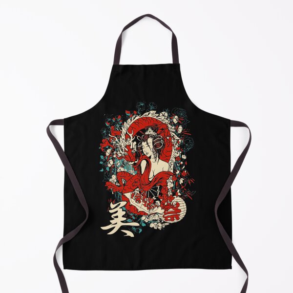 Item preview, Elegant Chinese Dragon and Girl Tattoo Art Design designed and sold by laxxers.
