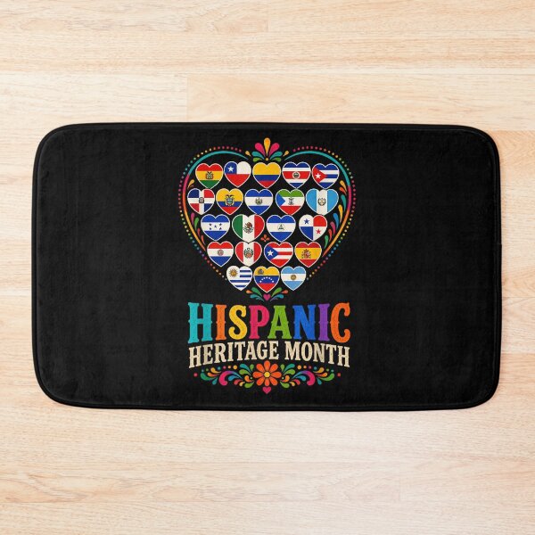 Item preview, Hispanic Heritage Month Hispanic Latino Countries Hearts designed and sold by DunciOcukino.