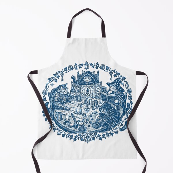 Item preview, Cats Playing Tabletop RPG Fantasy Gamer designed and sold by roni-harbor.