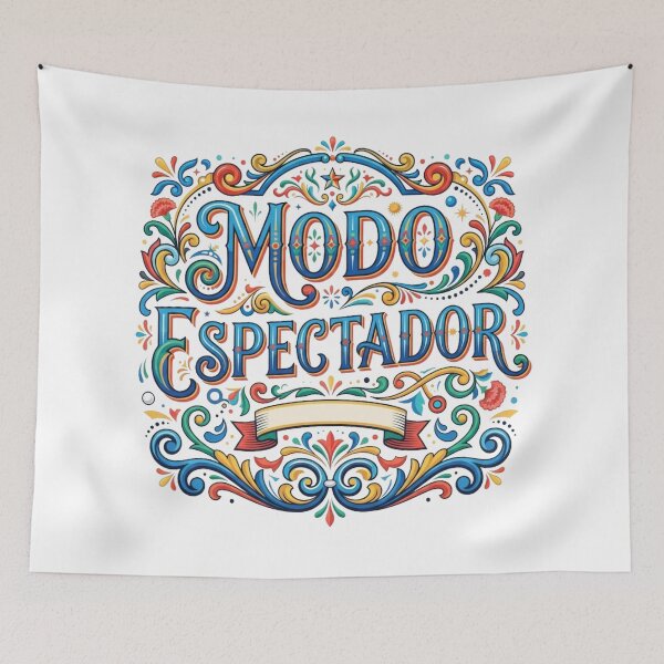 Item preview, Spectator Mode - Argentine Porteño Fileteado designed and sold by Esencia Argentina.