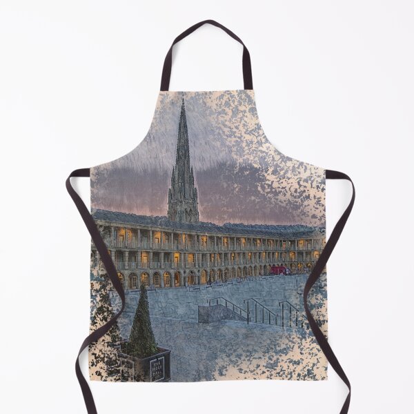 Item preview, Halifax Piece Hall Heritage Art - Historic England Landmark Vintage designed and sold by ArtworkNorth.