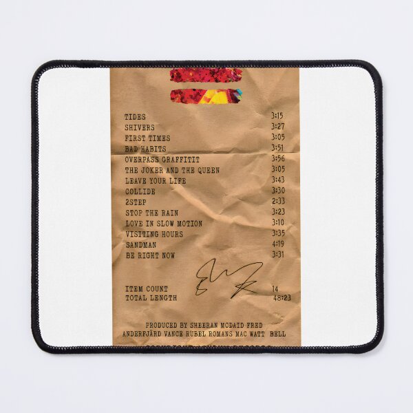 Item preview, Minimalist Equals Receipt Design for Math and Finance Enthusiasts designed and sold by Lahoucine Chatiri.