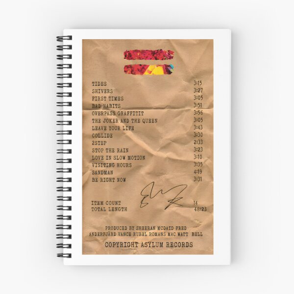 Item preview, Minimalist Equals Receipt Design for Math and Finance Enthusiasts designed and sold by Lahoucine Chatiri.
