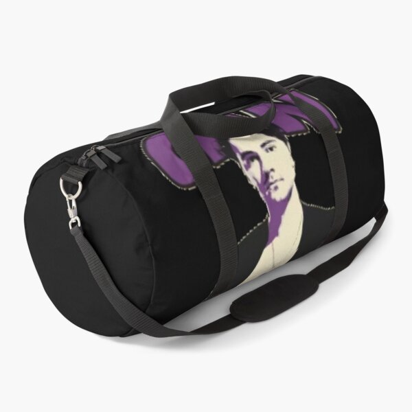 Item preview, Indie Pop Musician Halftone Portrait Bold Purple Lettering designed and sold by PeterKoeni.