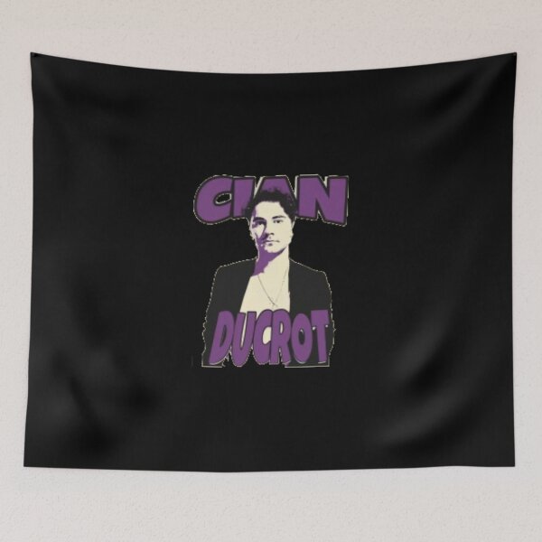 Item preview, Indie Pop Musician Halftone Portrait Bold Purple Lettering designed and sold by PeterKoeni.