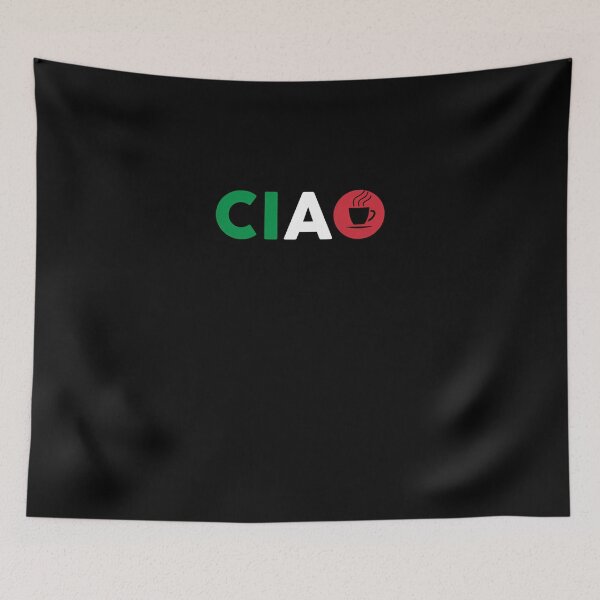 Item preview, Minimalist Coffee Cup Icon Red Circular Badge Slogan designed and sold by PeterKoeni.