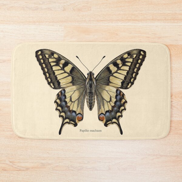 Item preview, The Surgeon’s Stinkhorn: Papilio Machaon Entomological Art Print designed and sold by FreiherrPK.