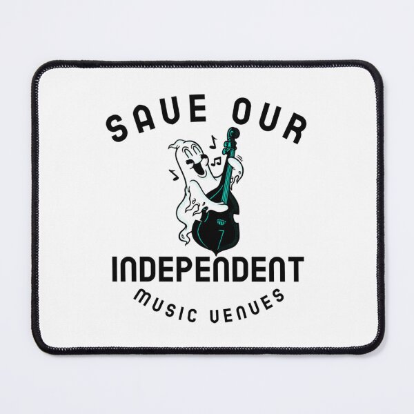 Item preview, save our independent music venues double bass. designed and sold by Ferrerousseau.