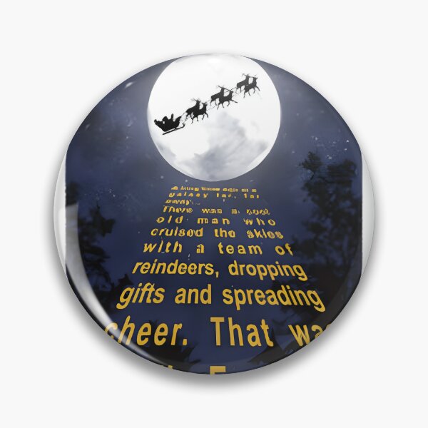 Item preview, Festive Christmas Star Wars Opening Text Design designed and sold by DaeAndra.