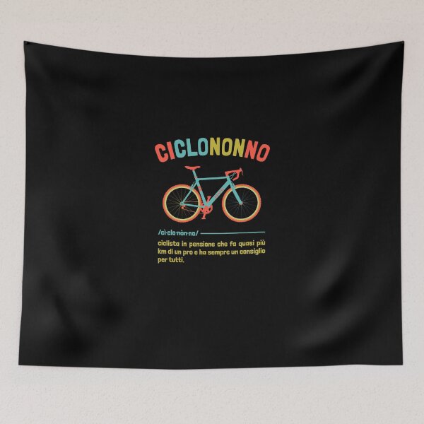 Item preview, Retro Gravel Bicycle Dictionary Definition Typography Poster designed and sold by PeterKoeni.