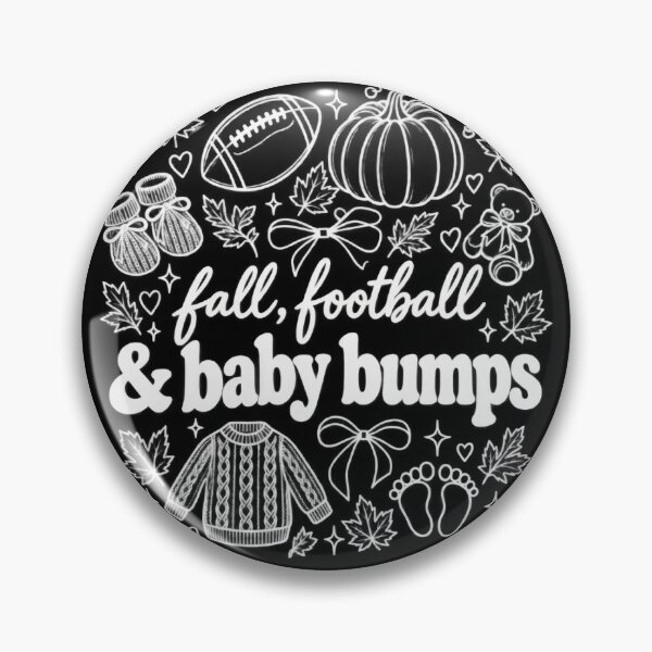 Artikelvorschau, Football im Herbst und Babybauch-Design entworfen und verkauft von VGAfanatic.