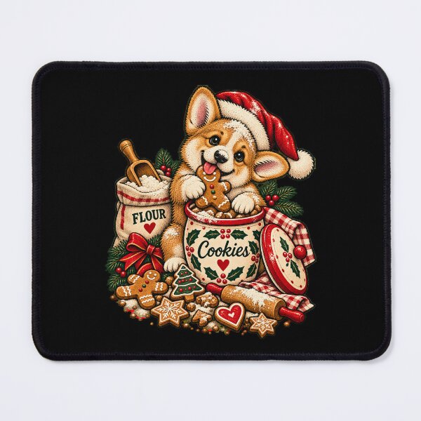 Item preview, Short Legs, Big Holiday Cheer — Christmas Corgi Illustration designed and sold by Crystal-Tree.