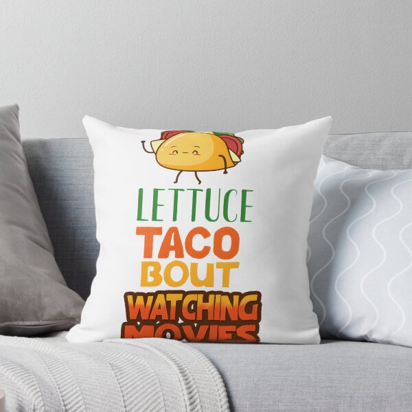 Item preview, Cute Lettuce Taco Pun Design for Movie Lovers and Food Fans designed and sold by Thefridaybrush.