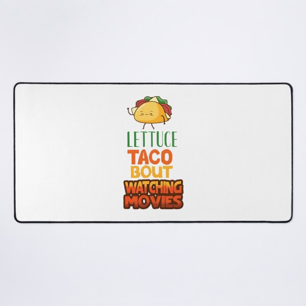 Item preview, Cute Lettuce Taco Pun Design for Movie Lovers and Food Fans designed and sold by Thefridaybrush.