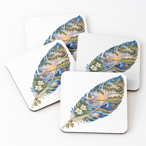 Item preview, Mississippi River Soul Feather designed and sold by Whimspired By Paxx.