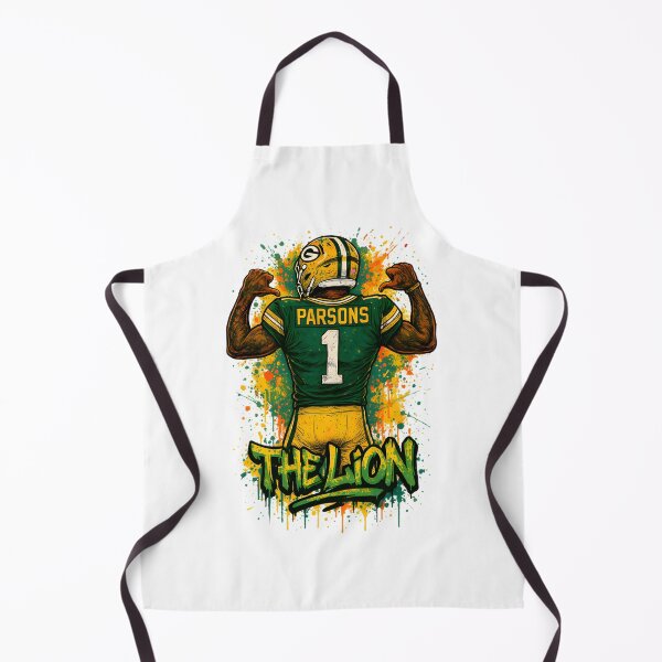 Item preview, Micah Parsons Lion Artwork Inspired by Green Bay Packers Colors designed and sold by ARTBYRA.