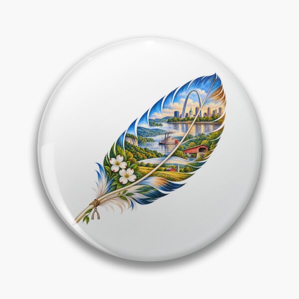 Item preview, Missouri River Feather designed and sold by Whimspired By Paxx.