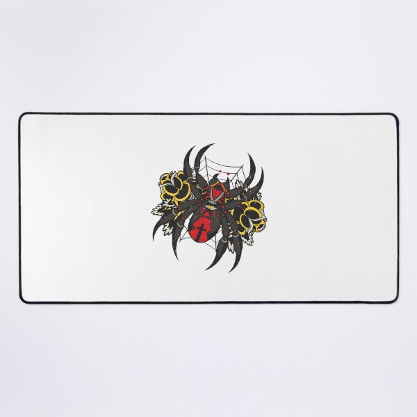 Item preview, Black Widow Spider Illustration with Detailed Red Markings and Realistic Design designed and sold by hichemmaache.