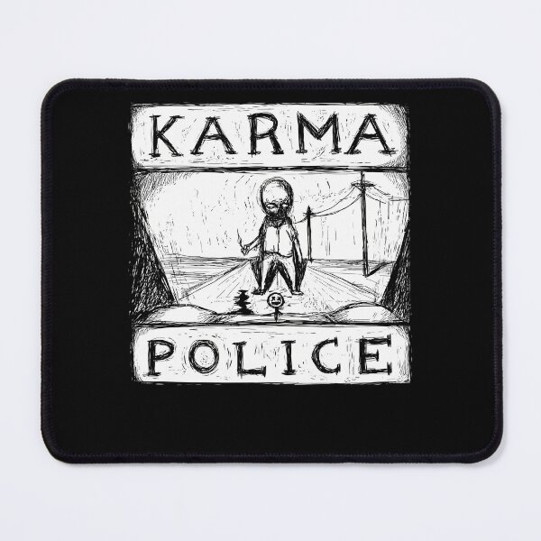 Item preview, Karma Police Music Video Illustration designed and sold by audreysanders21.