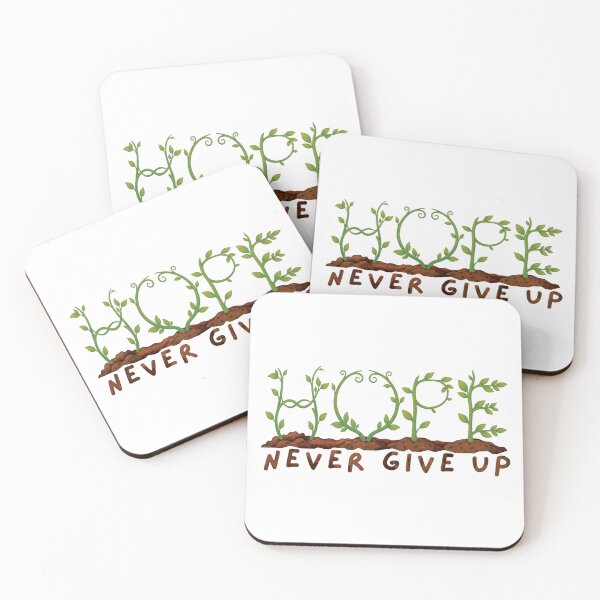 Item preview, Never Give Up Hope designed and sold by ZSA Futuristic Art.