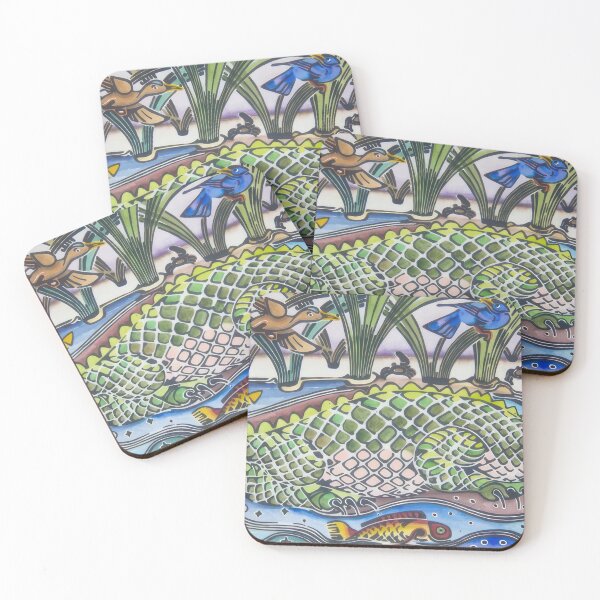 Item preview, Alligator in Marsh Grass by Walter Anderson designed and sold by namikikkik.