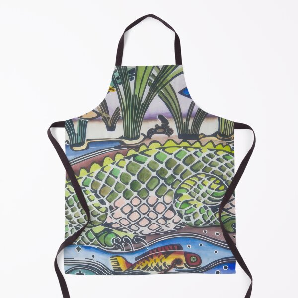 Item preview, Alligator in Marsh Grass by Walter Anderson designed and sold by namikikkik.