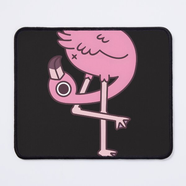 Item preview, Humorous Flamingo Illustration Looking Back at Its Tail designed and sold by YOJAN1501.