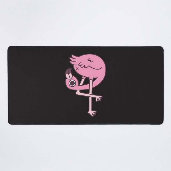 Item preview, Humorous Flamingo Illustration Looking Back at Its Tail designed and sold by YOJAN1501.