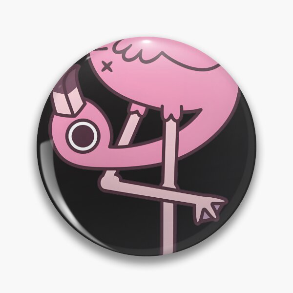 Item preview, Humorous Flamingo Illustration Looking Back at Its Tail designed and sold by YOJAN1501.