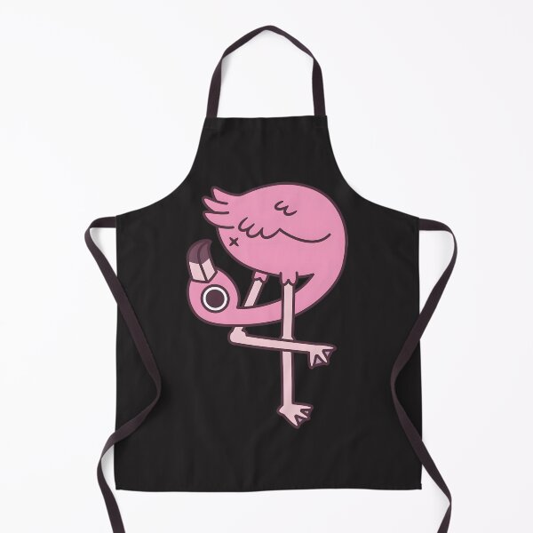 Item preview, Humorous Flamingo Illustration Looking Back at Its Tail designed and sold by YOJAN1501.