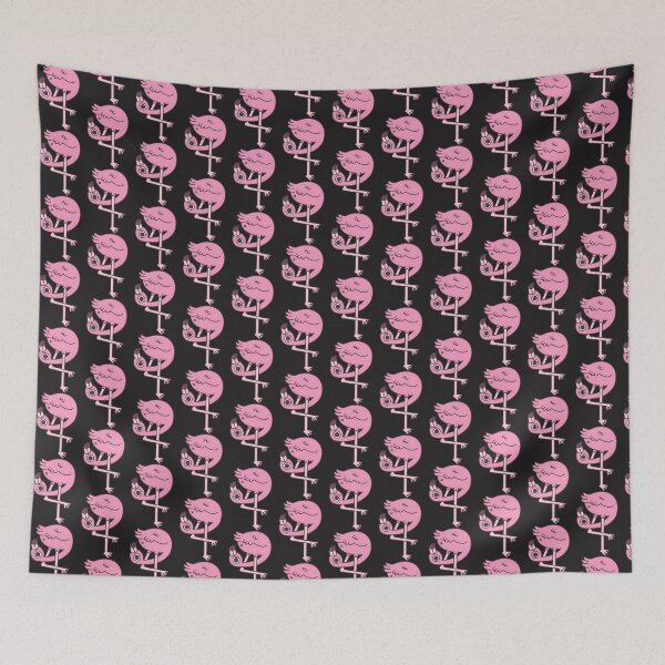 Item preview, Humorous Flamingo Illustration Looking Back at Its Tail designed and sold by YOJAN1501.