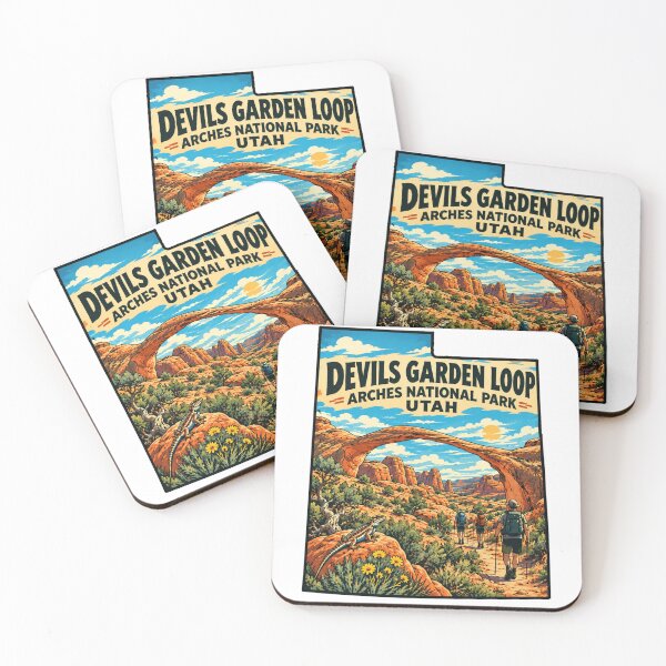 Item preview, Devils Garden Loop (Arches National Park, Utah) designed and sold by ryanapples2.