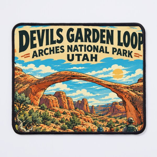 Item preview, Devils Garden Loop (Arches National Park, Utah) designed and sold by ryanapples2.
