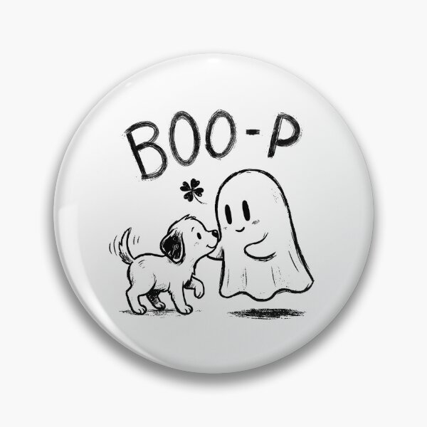Item preview, Boop The Snoot Ghost Dog designed and sold by dudelinart.