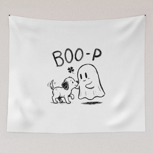 Item preview, Boop The Snoot Ghost Dog designed and sold by dudelinart.