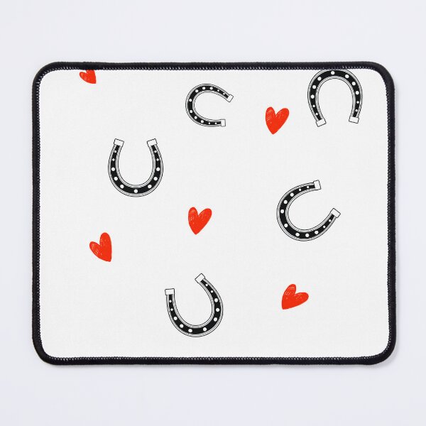 Item preview, Western Horseshoe Heart Pattern – Cute Country Design designed and sold by lunadesignsmoon.