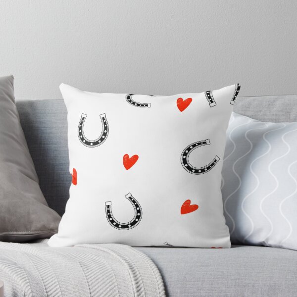 Item preview, Western Horseshoe Heart Pattern – Cute Country Design designed and sold by lunadesignsmoon.