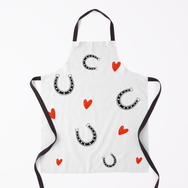 Item preview, Western Horseshoe Heart Pattern – Cute Country Design designed and sold by lunadesignsmoon.