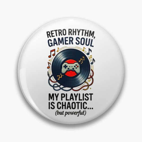 Item preview, Retro Rhythm Gamer Soul Vinyl Record Controller designed and sold by Pyt27.