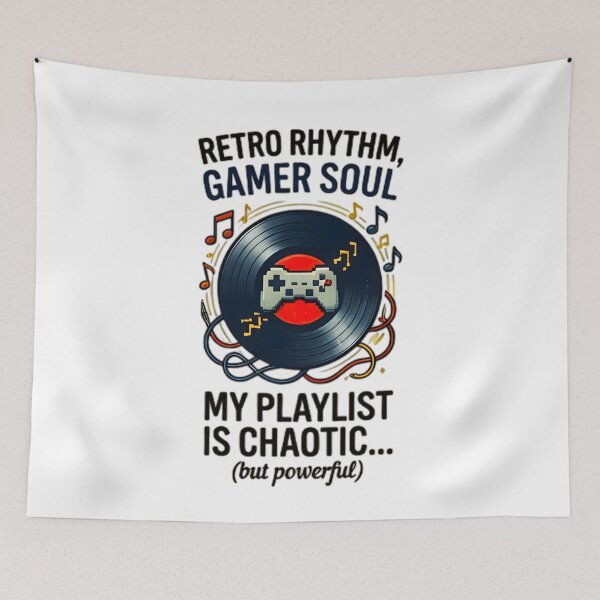 Item preview, Retro Rhythm Gamer Soul Vinyl Record Controller designed and sold by Pyt27.