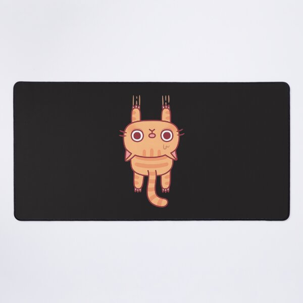 Item preview, Funny Tabby Cat Hanging On with Claws Cute Cat Climbing Illustration designed and sold by YOJAN1501.