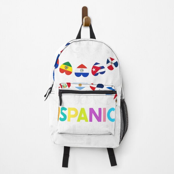 Item preview, National Hispanic Heritage Month All Countries Flags Hearts designed and sold by DunciOcukino.