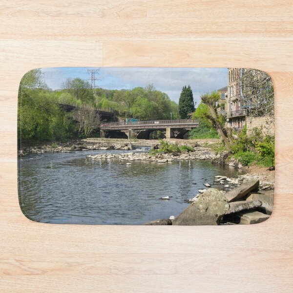 Item preview, River Calder At Sowerby Bridge designed and sold by ArtworkNorth.
