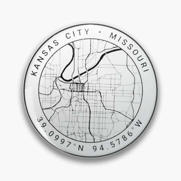 Item preview, Detailed Kansas City Map Art Print with Street and Neighborhood Layout designed and sold by Valdodesign.