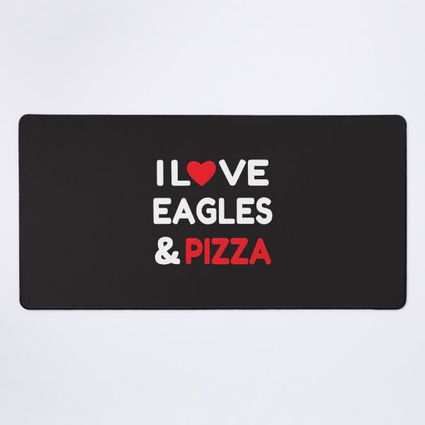 Item preview, I Love Eagles and Pizza Graphic Design for Animal and Food Lovers designed and sold by KARIM Moustaid.